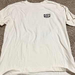 Jeep Cream Short Sleeve Tee